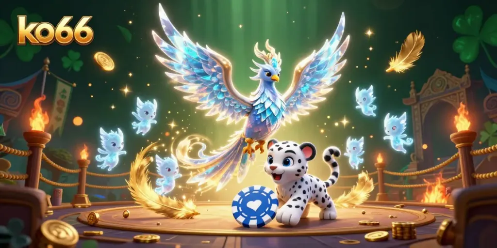Play exciting games like poker with fantasy characters at ko66 casino.