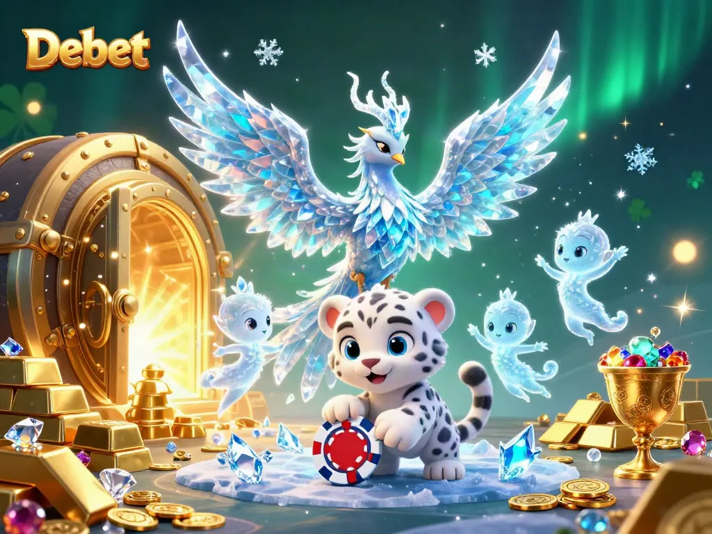 Engage with Debet in this vibrant 3D illustration showcasing the thrill of gaming adventure.