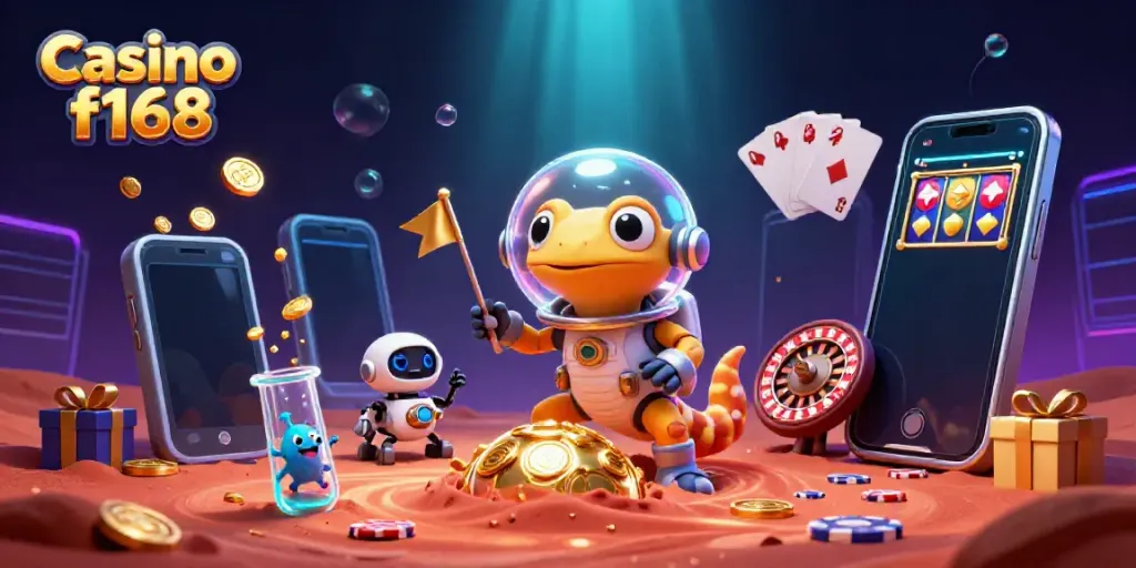 Play exciting games at Casino f168 with unique characters discovering a golden casino